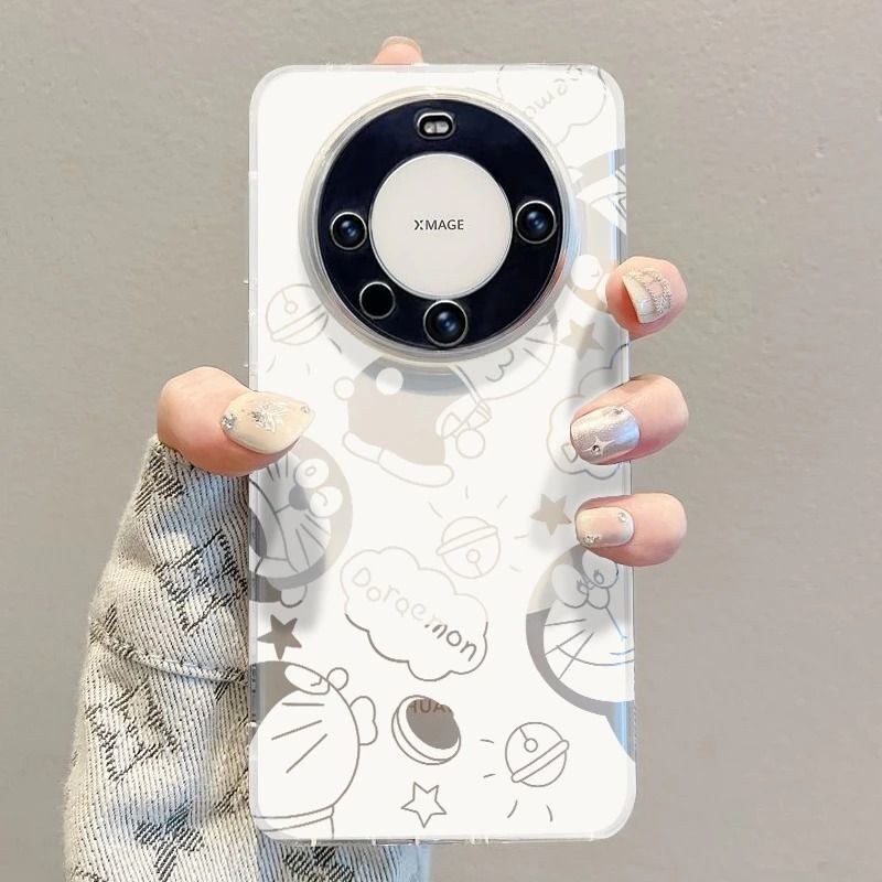 The New Doraemon Is Suitable for Huawei Mate70 Mobile Phone Case Huawei Pura70 Popular P50 Design 14 Soft