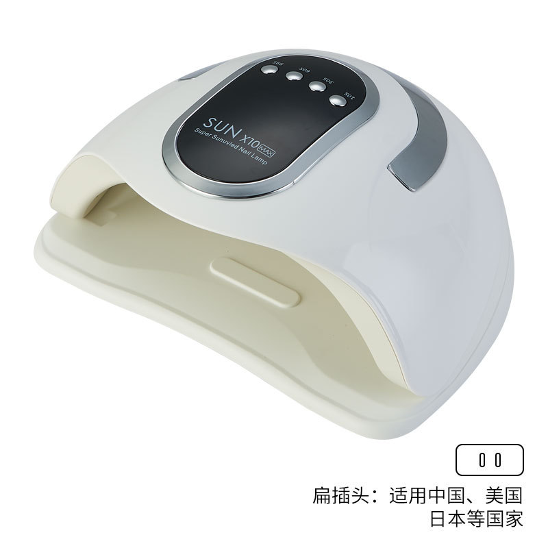 Sol x10max lámpara de manicura de alta potencia esmalte de uñas lámpara de fototerapia de manicura máquina de fototerapia de cuatro velocidades de secado rápido transfronterizo