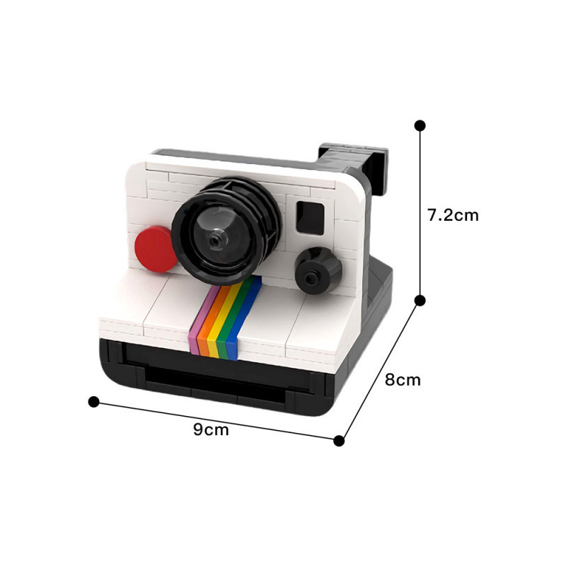 -169456 Polaroid One Step -70 Building Blocks Toys Camera Model Compatible with Lego Dropshipping