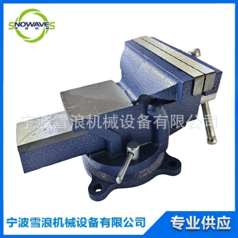 IMPA 613776 雪浪批发5寸轻型活动带砧台钳钳子桌虎钳台虎钳125mm