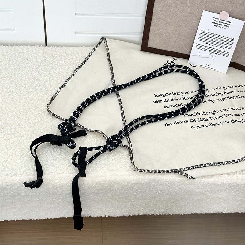 Accesorios de correa de bolso cordón de mensajero bordado bolsa de compras accesorios correa de hombro de mensajero alargada ajustable correa de cuerda de nailon