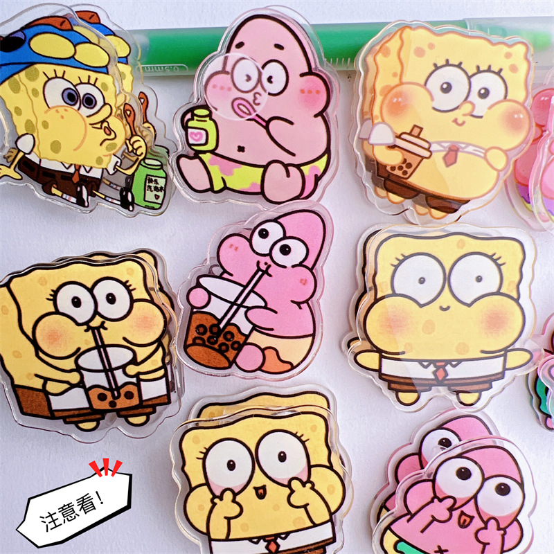 Sponge children's cartoon cute universal folder for elementary school students