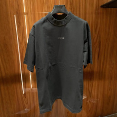 天井版現物BL家2025新型前後ホットドリル半袖tシャツOSゆるい版男女同金T