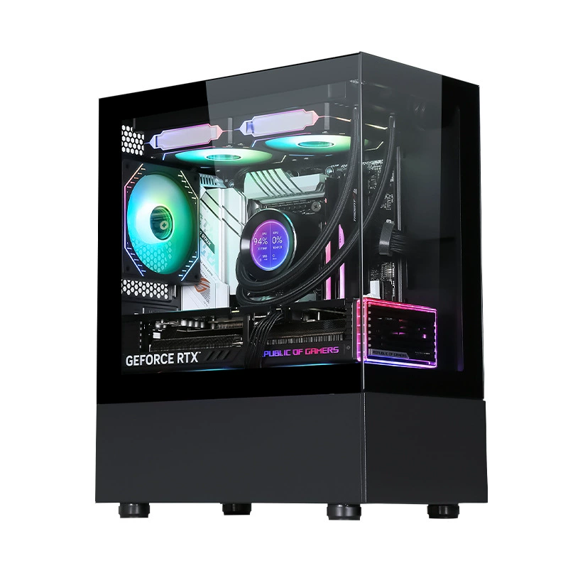 Граница-кросс-бордер мини-атx настольный игровой корпус MINIM-ATX, карта видеоигры, двусторонний HDMI кабель
