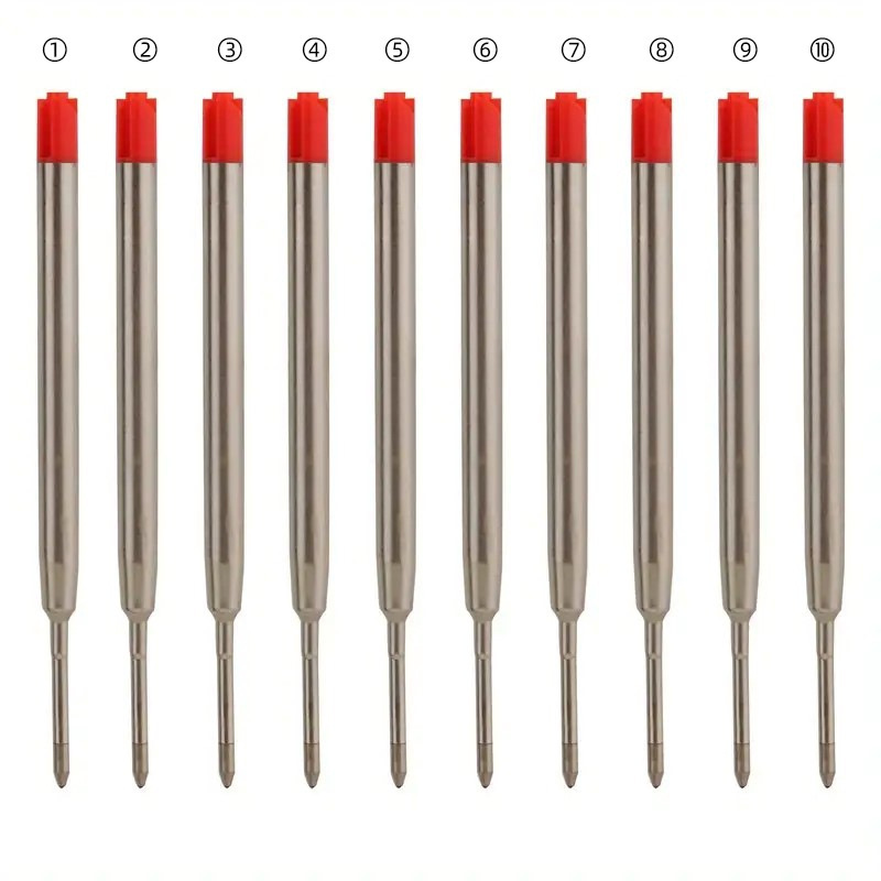 G 2芯国際通用424金属芯全長99mm芯金属ボールペン芯1.0mm|undefined