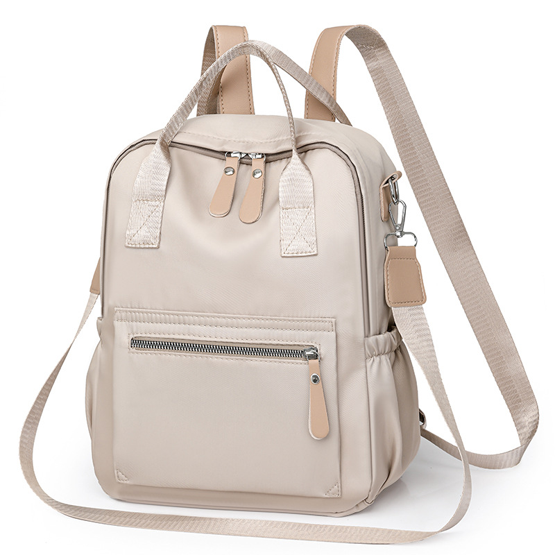 Stylish Waterproof Backpack For Women Simple Shoulder Bag_voghion.com