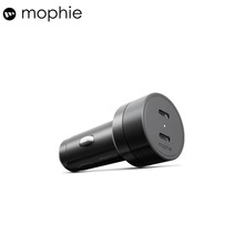 mophie܇dfast charging 60W dual usb-c car charger