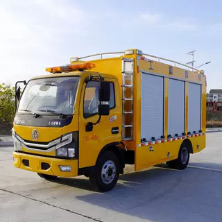 立方紧急抽排抢险车 大流量排水照明一体化车载式车