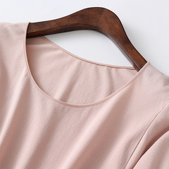 Low-neck thermal underwear women's thin top shaping body-slimming autumn clothing hyaluronic acid skin-nourishing tight long-sleeved base shirt