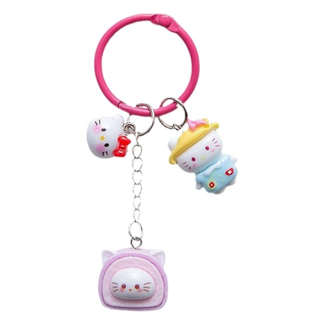 Sanrio Keychains Explosive Sanrio Cartoon Ins Style Creative Cute Personality Gi