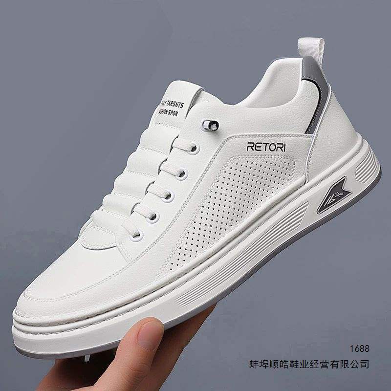 2026 New Summer Style Breathable Sports Casual Shoes, Leather Surface Lightweight Sneakers, Retro New Chinese Style Men's Soft-Soled Men's Shoes 2026 New Summer Style Breathable Sports Casual Shoes, Leather Surface Lightweight Sneakers, Retro New Chinese Style Men's Soft-Soled Men's Shoes