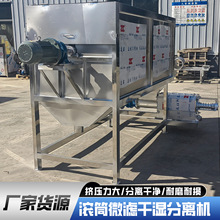 跨境猪粪粪污干湿分离机 养殖场屠宰场干湿分离器 酒槽纸浆脱水机