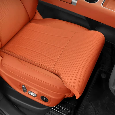 Leg Rest, Integrated Extended Leg Rest, Multi-function pad - thickened-upgraded-model-blue-mountain-orange