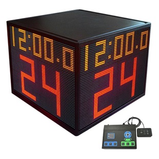 Basketball stand four sides 24 seconds timer Basketball Game 4 sides 24 seconds countdown timer wireless 24 seconds electronic timer