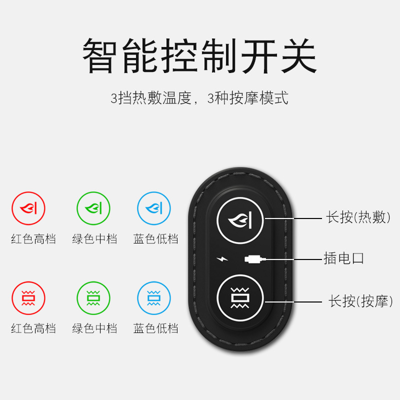 車のヘッドレストは車の腰で加熱して振動します。|undefined