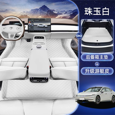 Qiyuan A06, Full-Coverage Floor Mats, Modelə uyğun ayaqaltı - single-layer-foot-mat-trunk-main-mat-please-note-the-color-when-placing-an-order