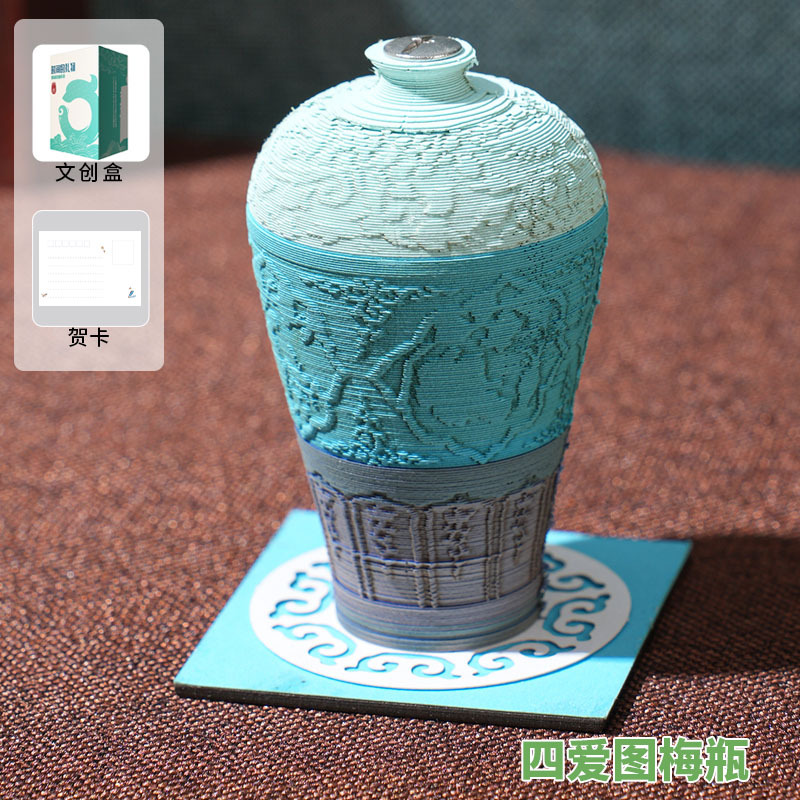 [Promoción de drenaje] Papel de nota tridimensional en 3D, notas adhesivas raspadas a mano, talla de papel creativo, estilo retro lindo y de alto valor