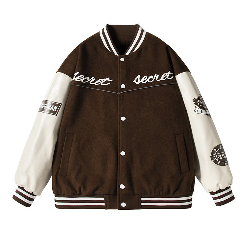 Men's Clothing retro high end men's loose pilot jacket_voghion.com