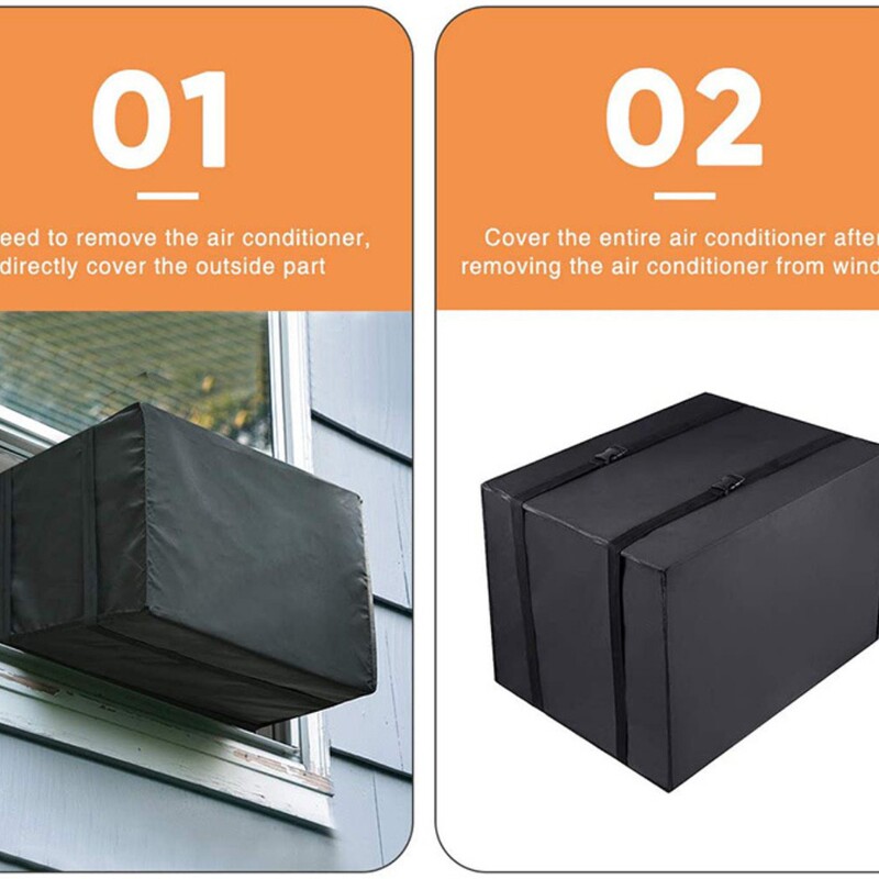 Cross-Border Outdoor Air Cooler Dust Cover, Waterproof and Sun-Proof Cover, Window Air Conditioner Cover Suitable for Outdoor Use Cross-Border Outdoor Air Cooler Dust Cover, Waterproof and Sun-Proof Cover, Window Air Conditioner Cover Suitable for Outdoor Use