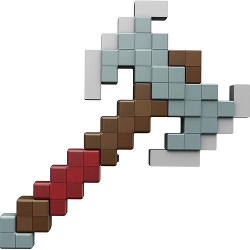 Minecraft dungeon peripheral double-edged ax luxury induction weapon with game sound effects children's toy sword gift