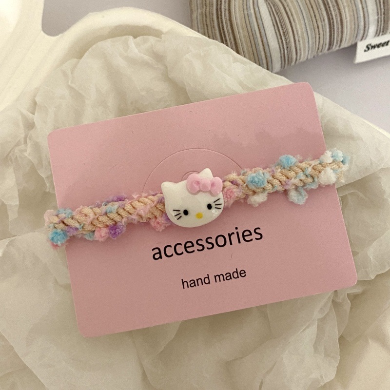 5718 다채로운 콩 고양이 머리끈 - 작은 고양이 머리