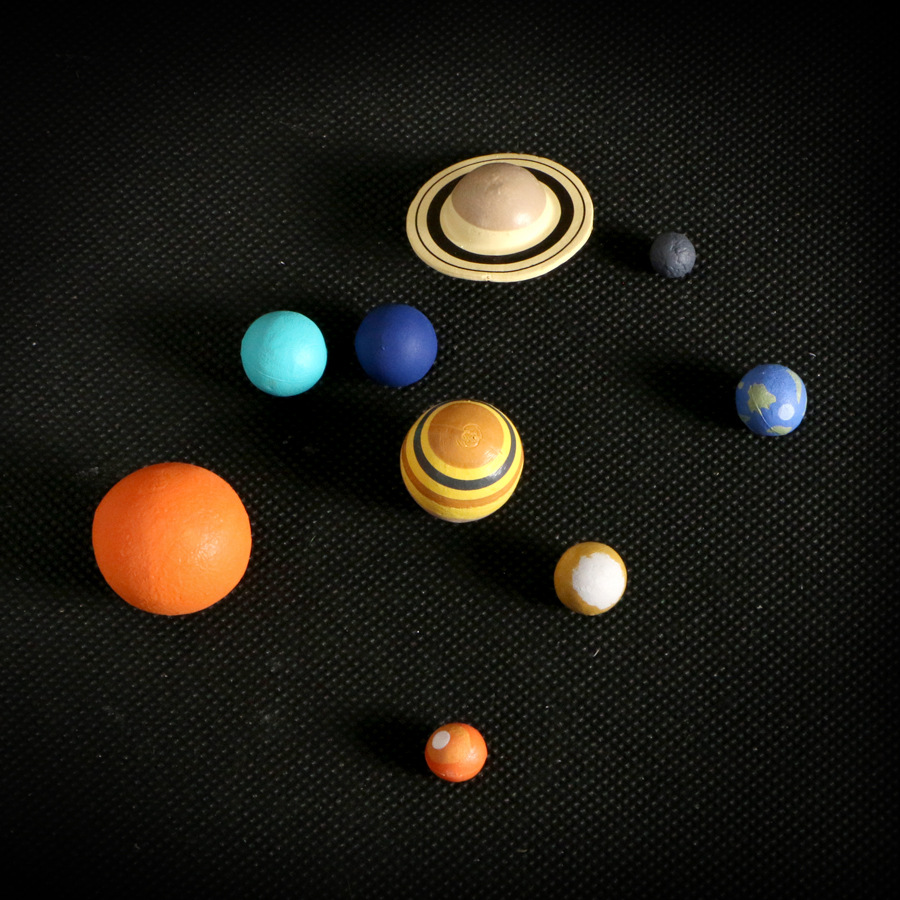 Transfronterizo 3D Galaxy Sistema Solar planeta ocho planetas modelo creativo Tierra Júpiter cognitiva adornos ciencia y educación Juguetes