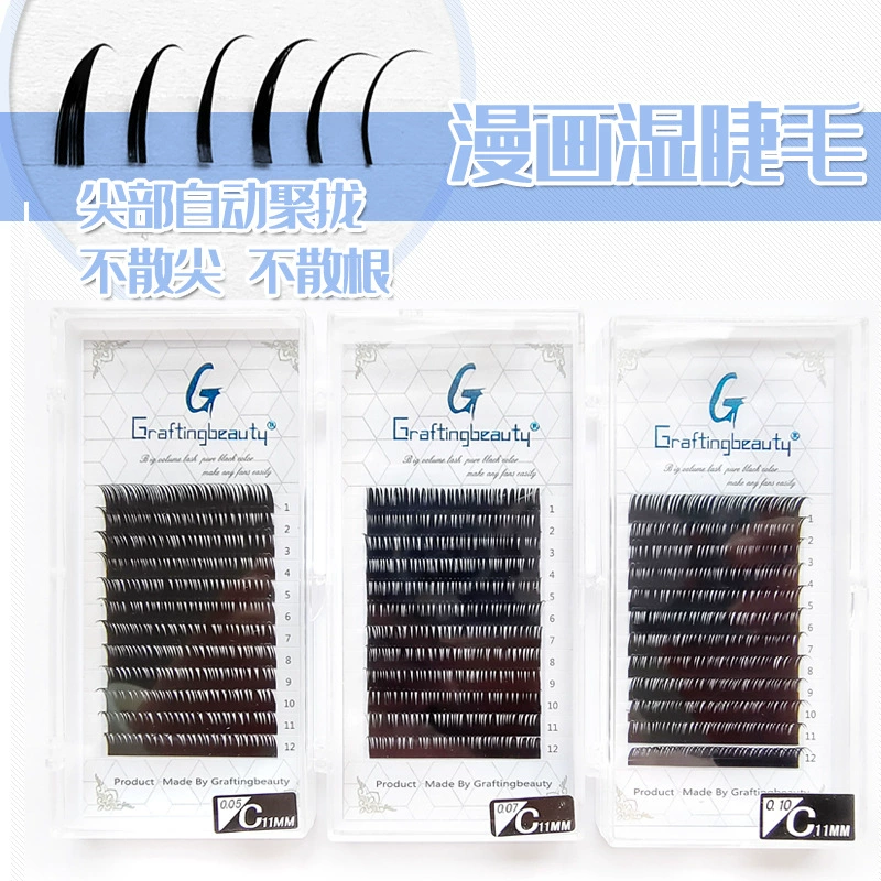Comics for eyelashes, false eyelashes for extension