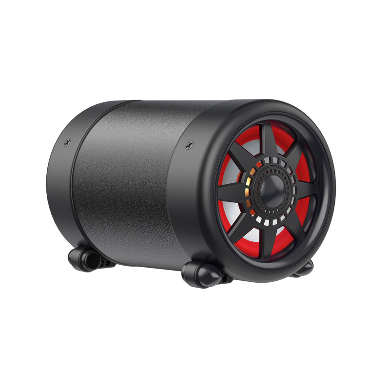 4インチ新型円形12vバイク電気自動車スピーカーカードuディスクオーディオ車載サブウーファ音響注文|undefined