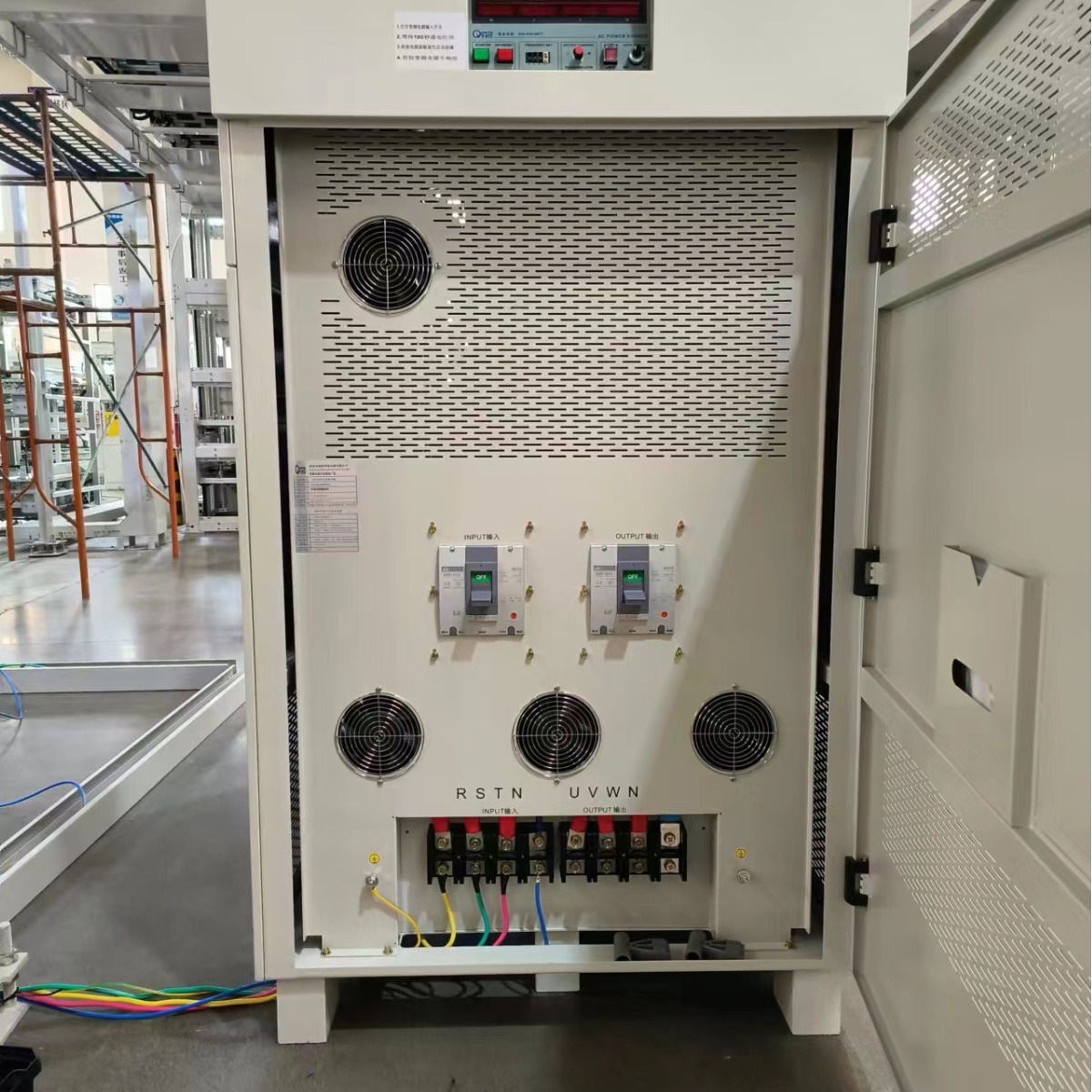 ŷ����˹����200KVA��Ƶ��Դ������ɽ�����480V 60HZ��Ƶ��Դ