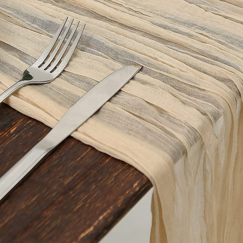 International foreign trade wholesale Bali yarn crepe table flag braided table flag tablecloth wedding party decoration pleated table flag