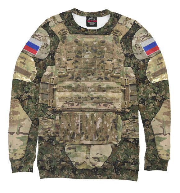 Suéter de cuello redondo con punta suelta de manga larga para hombres y mujeres, venta caliente transfronteriza rusa camuflaje fuerza aérea impresión digital 3D