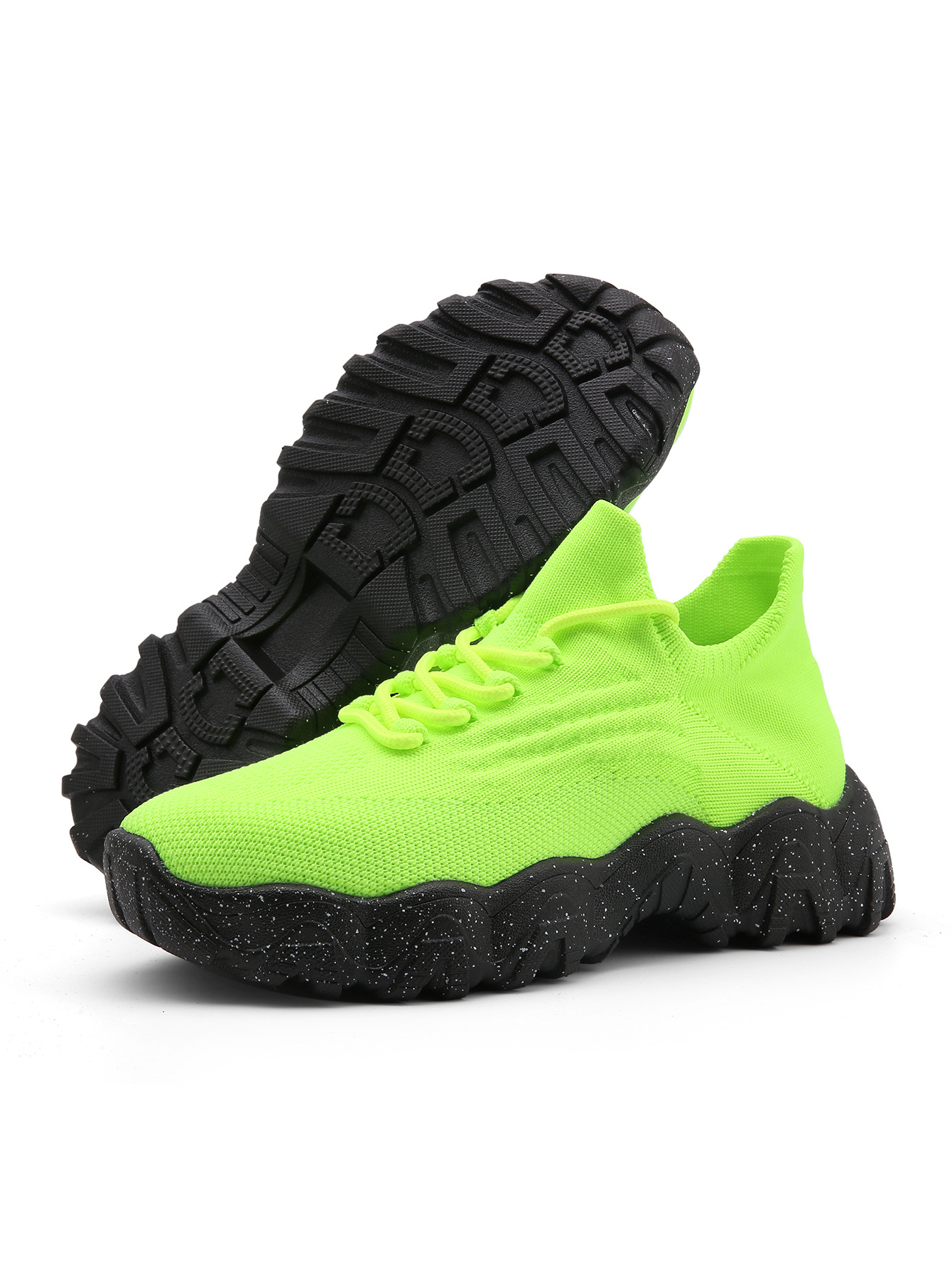 5701 형광 녹색 + 검정색 바닥