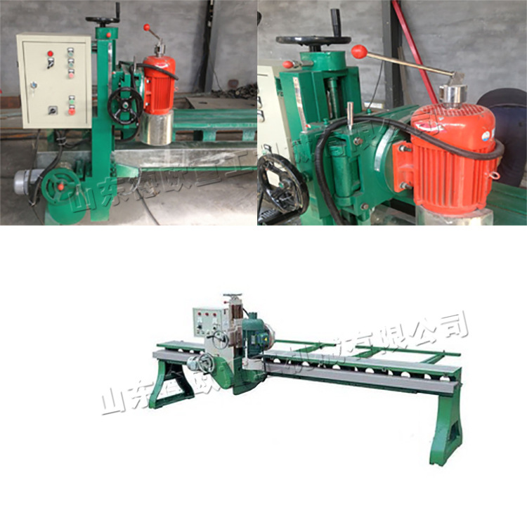 异形线条石材磨边机 自动橱柜台面磨圆弧机 卫浴台面花边铣磨机械