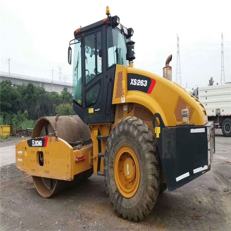 Venta de rodillos pequeños de segunda mano Xuzhou dos ruedas 4 toneladas 5 toneladas 6 toneladas jardín del sitio de construcción