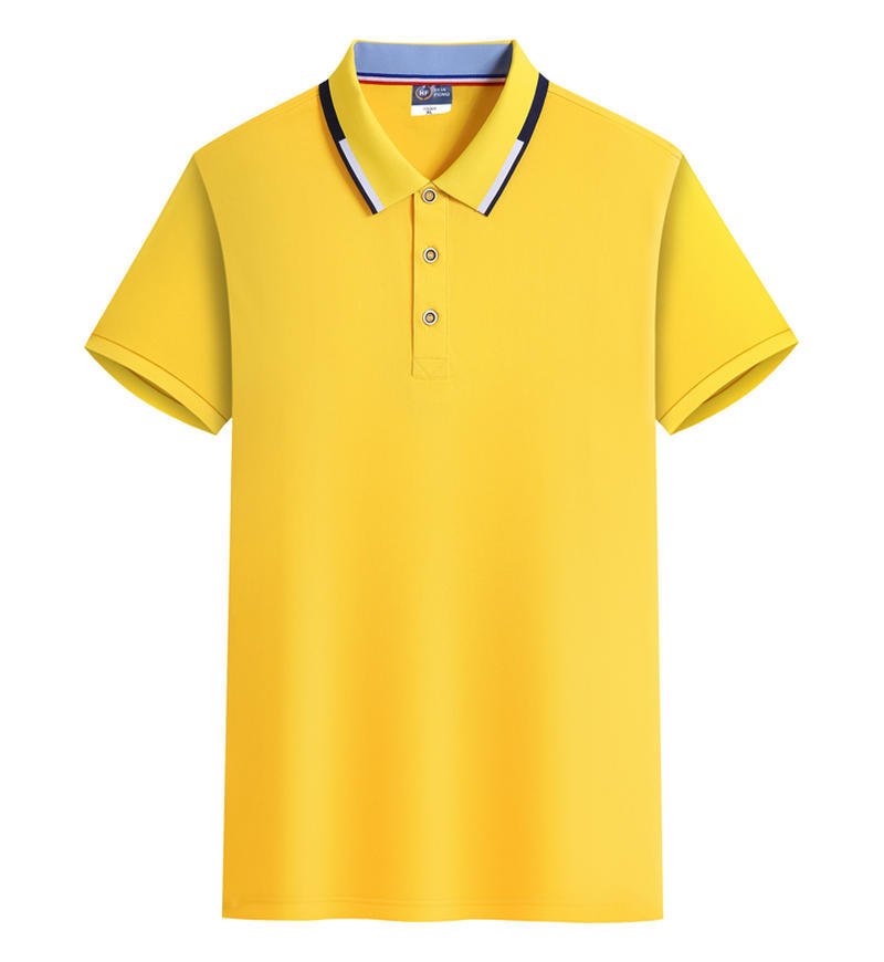 Camiseta de la empresa Camiseta publicitaria del empleado Ropa de trabajo de manga corta Ropa de trabajo Polo Camisa de logotipo impresa personalizada solapa