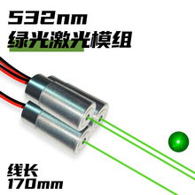 532nm舞台蝴蝶宇航员星空灯 绿光镭射激光模组头器管现货草坪高亮