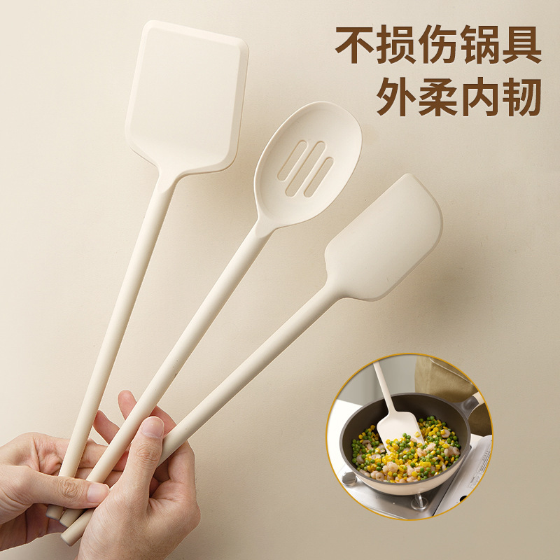 シリコンスパチュラキッチン用品セット家庭用高温耐性ノンスティックスパチュラスプーンベーキングツールスクレーパースクレーパー卸売|undefined