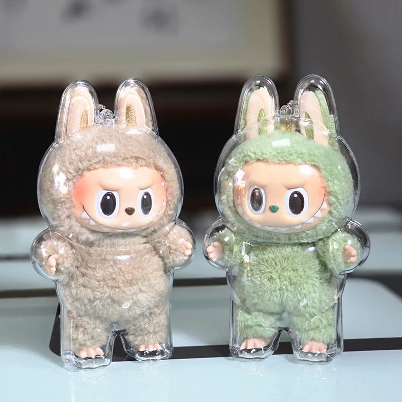 Слепой ящик плюш Labubu коллекционная игрушка, разнообразные цвета и стили, брелоки-ключницы в слепом мешочке