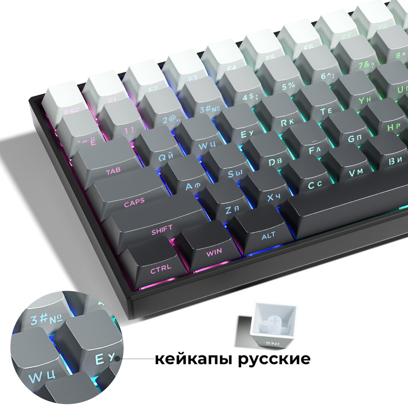 Xvx Korean Korean Language Side-Engraved Characters Translucent Gradient Color Original Height Pbt Double-Shot 125 Keys Xvx Korean Korean Language Side-Engraved Characters Translucent Gradient Color Original Height Pbt Double-Shot 125 Keys