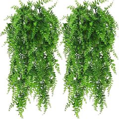 屋外人工シダ植物ペルシャ草藤条シミュレーション緑植ペルシャ壁掛け藤蔓装飾植物壁