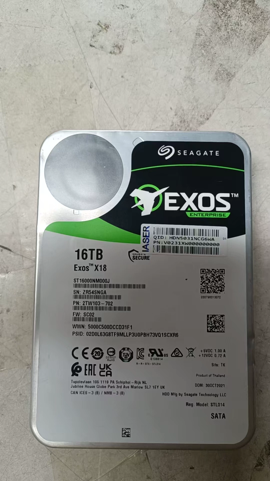 Подходящ для Seagate 1TSATA 7200 приводная машина 3.52T