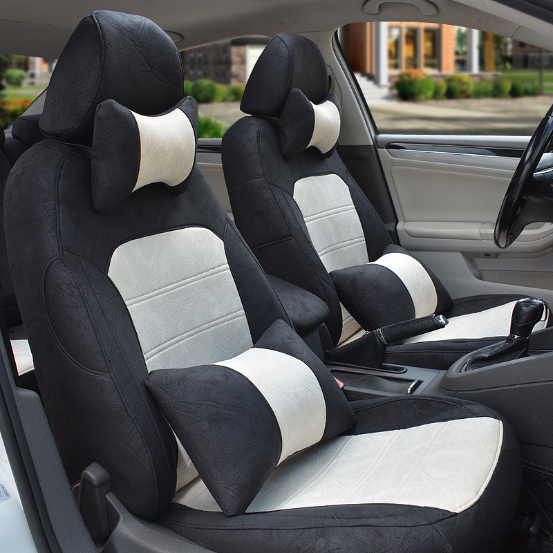 고급 테크니컬 천 - 블랙 + 라이스 프레스 스타일