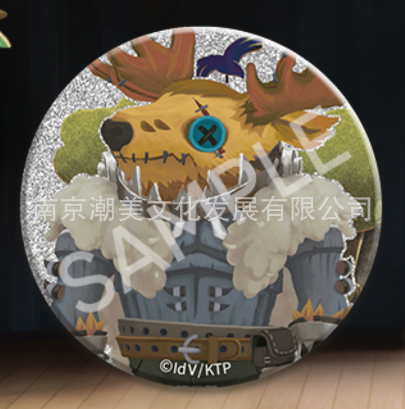 正版现货 第五人格泡面番系列徽章第一弹吧唧贴纸套组 红蝶机械师|undefined