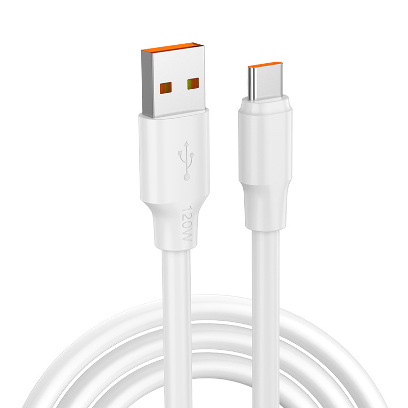 力拓120w大電力アナコンダのデータケーブル安卓type-c携帯電話6a太く超高速充電ケーブル|undefined