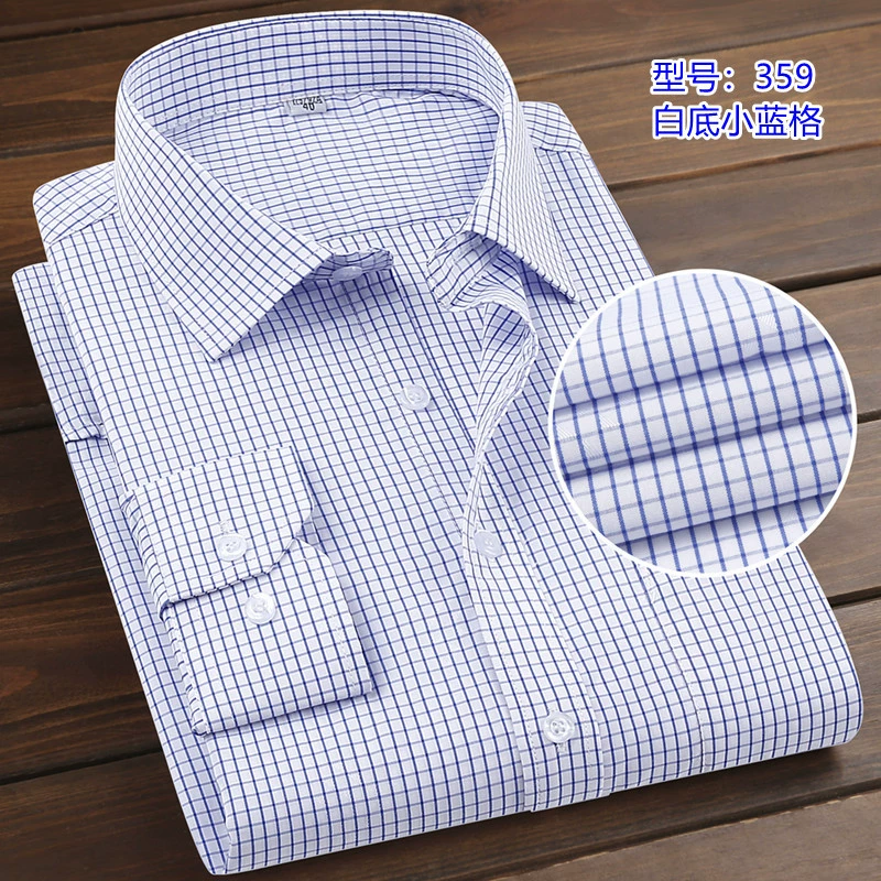 Shirt, for middle-aged man, floral print, Korean style