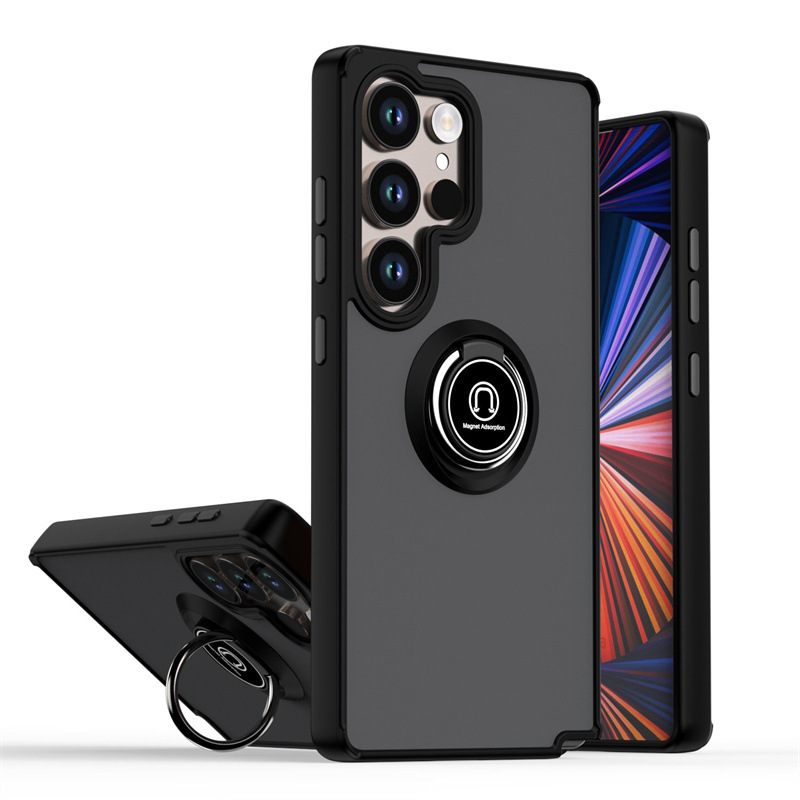 Suitable for S25Ultra Samsung S25Fe Qiying Mobile Phone Case S26 Anti-Fall S24Fe Bracket Protective Cover Note20