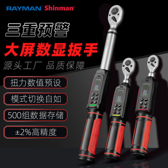 外贸电子数显扭力扳手高精度力矩扳手工业级摩托车火花塞公斤扳手