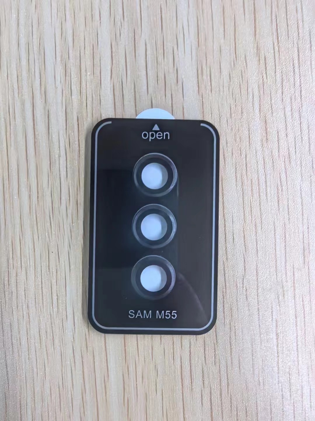 Aplicable para Samsung Galaxy M55 película de lente de teléfono celular cámara metal ojo de halcón con segundo adhesivo magia película protectora HD