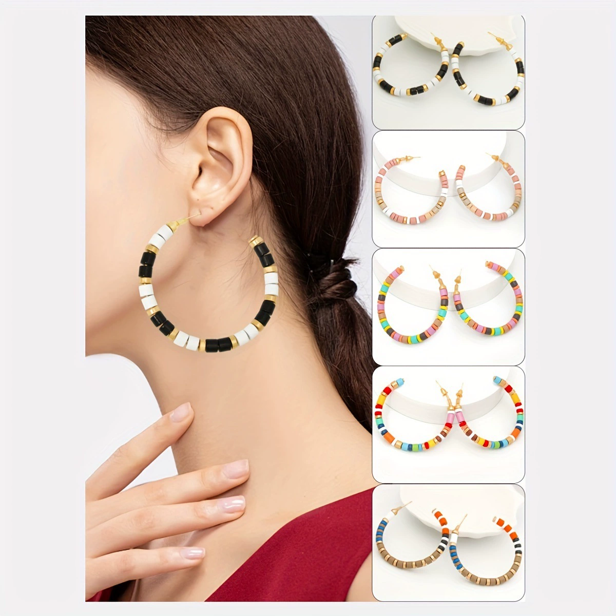 Summer sexy earrings, boho style, Birthday gift