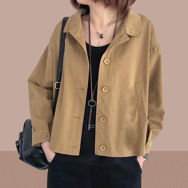 Workwear Jacket for Women 2026 Spring and Autumn New Versatile Jacket Casual Petite Fashion Stylish Cardigan Shirt Workwear Jacket for Women 2026 Spring and Autumn New Versatile Jacket Casual Petite Fashion Stylish Cardigan Shirt